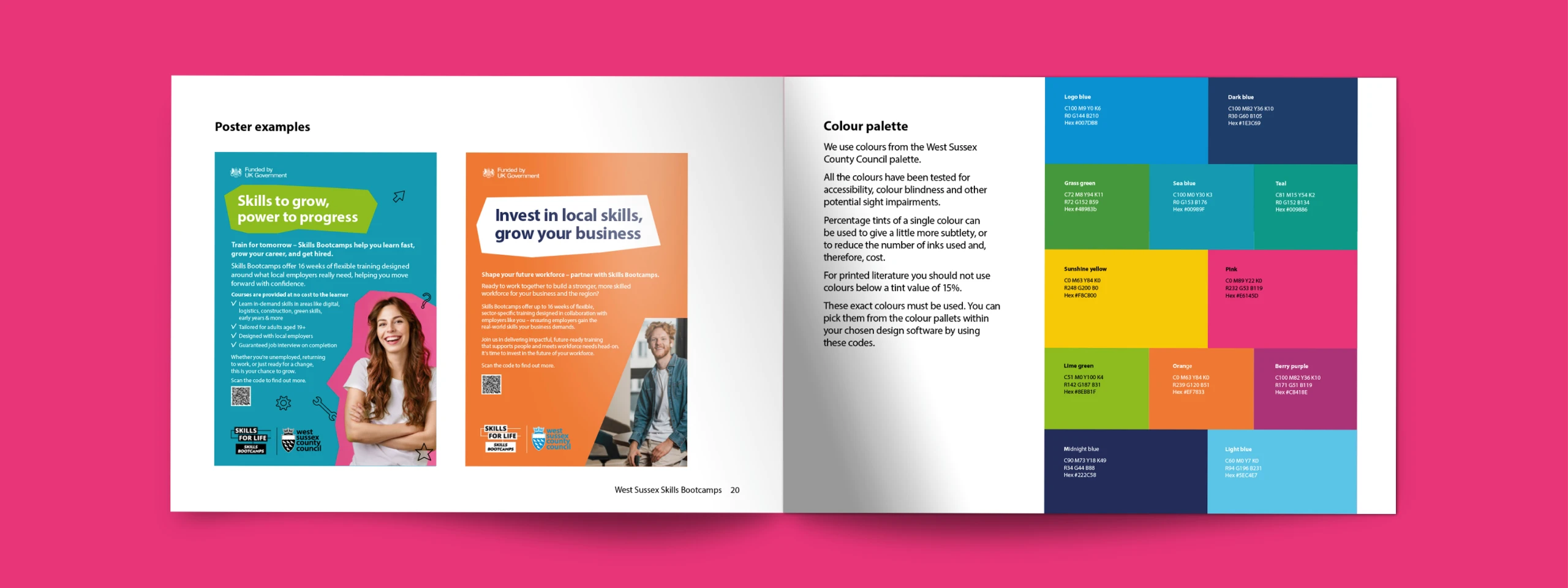 Brand Guidelines Design - West Sussex Marketing Agency
